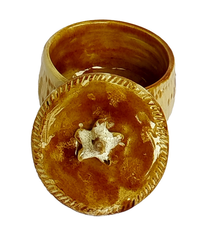 Ornaments-Mini cup with lid 3-ceramic-hub